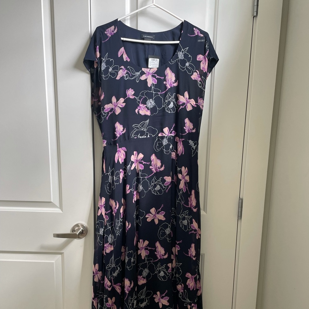NWT Silk Club Monaco Dress - Picture 2 of 4